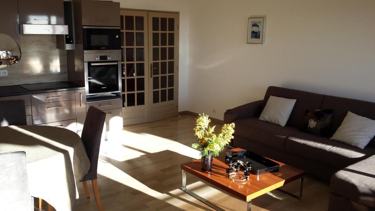 Tres Bel Appartement Vue Mer A นีซ ห้อง รูปภาพ